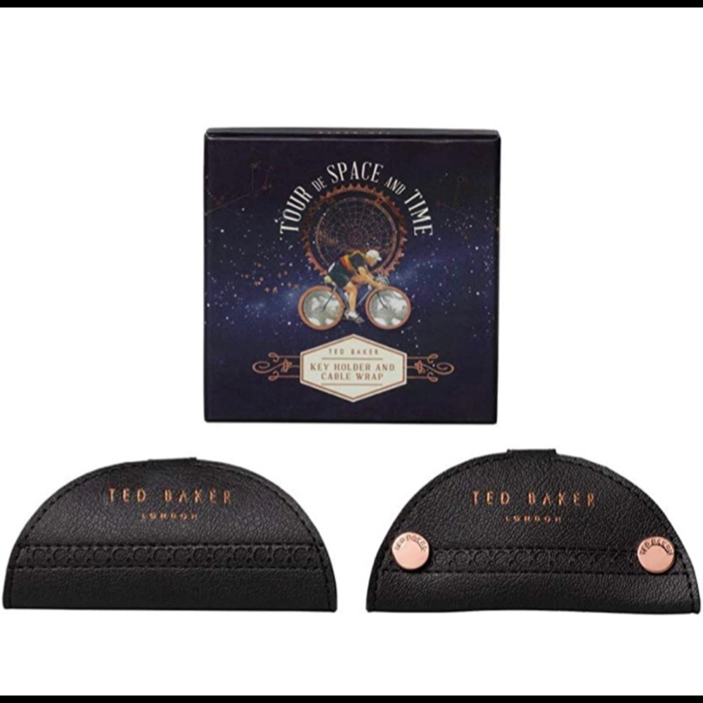 Ted Baker Space and Time Key Holder and Cable Wrap Set
